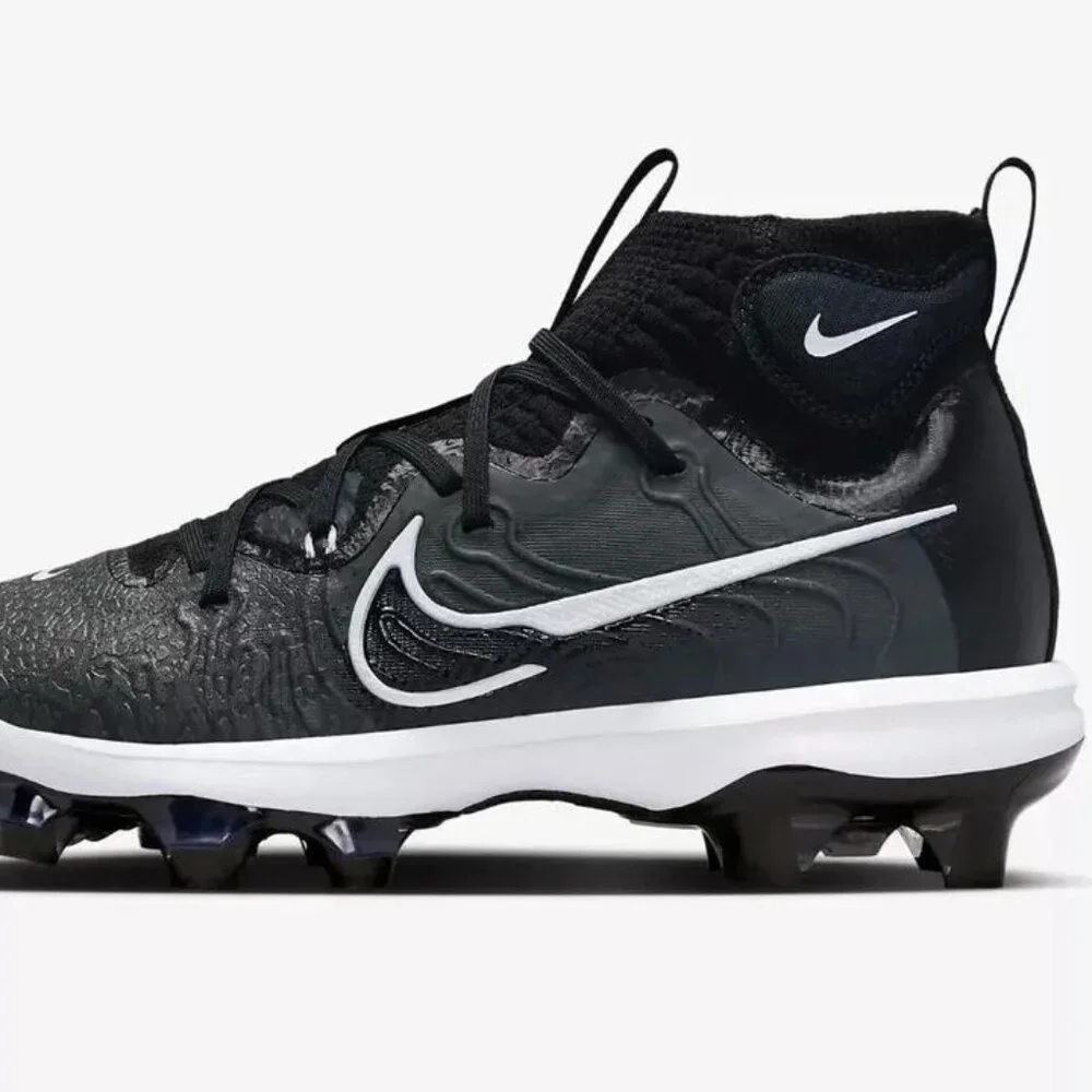 NWT Nike Men's Alpha Huarache NXT Metal Baseball Cleats - Picture 2 of 8